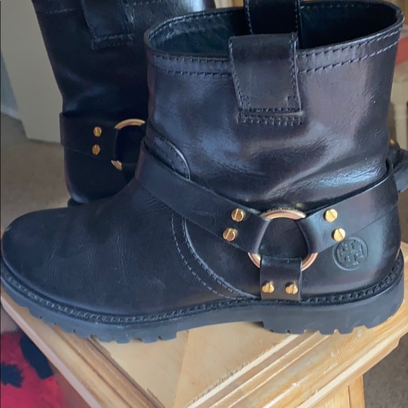 Tory Burch Shoes - Tory Burch motorcycle Boots
